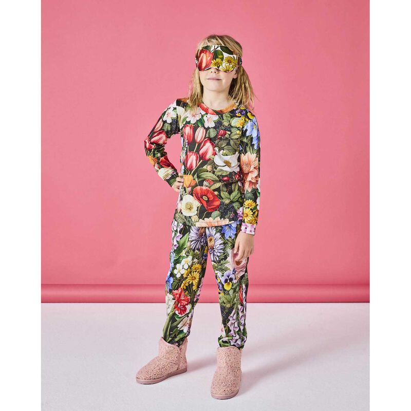 Kip&Co Cottage Garden Silk Eye Mask image number 3